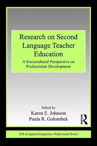 Research on Second Language Teacher Education cover