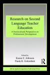 Research on Second Language Teacher Education cover