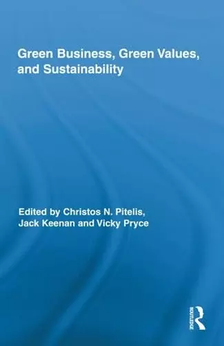 Green Business, Green Values, and Sustainability cover