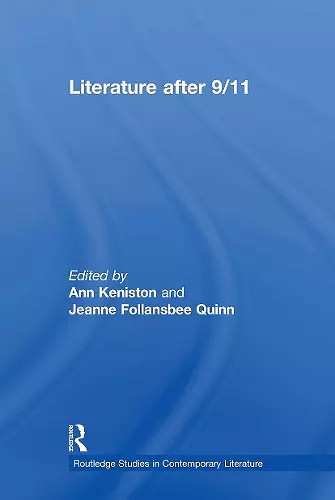 Literature after 9/11 cover