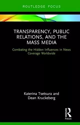 Transparency, Public Relations and the Mass Media cover