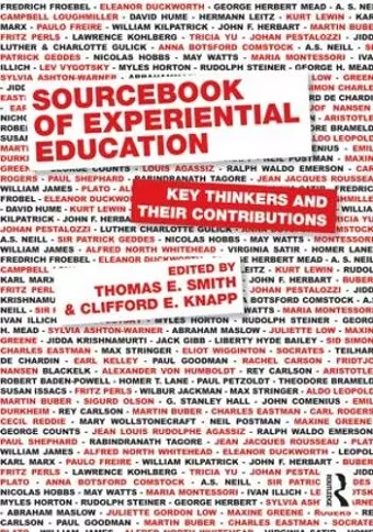 Sourcebook of Experiential Education cover