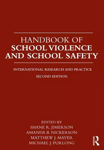 Handbook of School Violence and School Safety cover