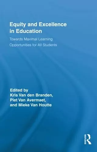 Equity and Excellence in Education cover