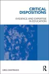 Critical Dispositions cover