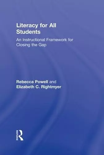 Literacy for All Students cover