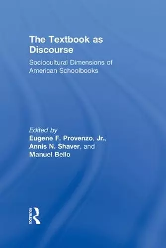 The Textbook as Discourse cover