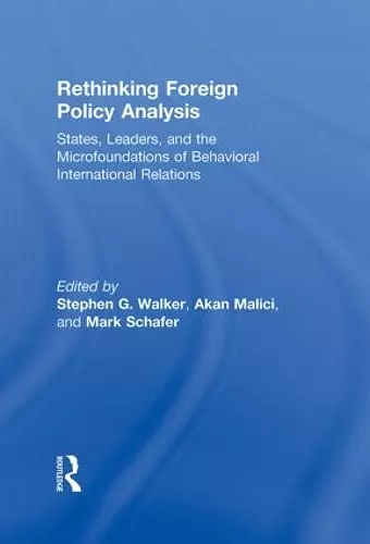 Rethinking Foreign Policy Analysis cover