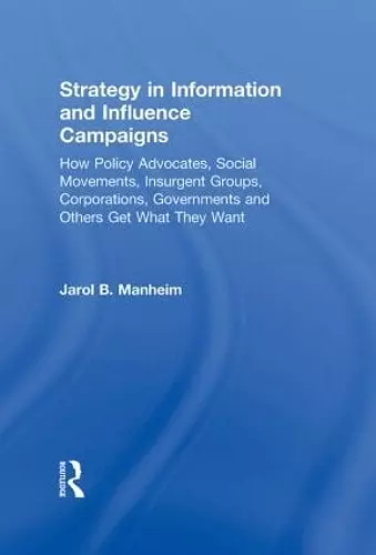 Strategy in Information and Influence Campaigns cover