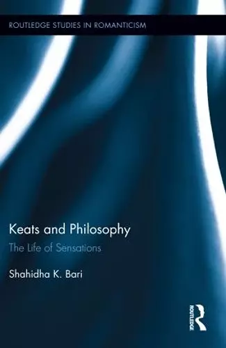 Keats and Philosophy cover