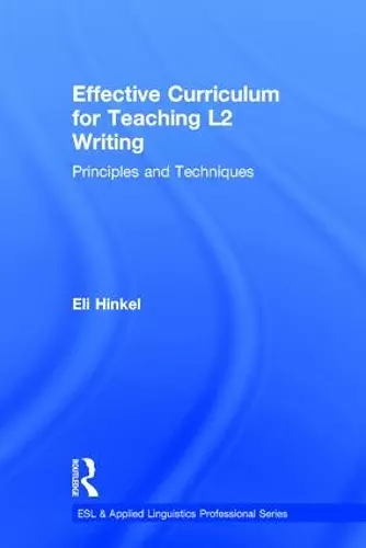 Effective Curriculum for Teaching L2 Writing cover