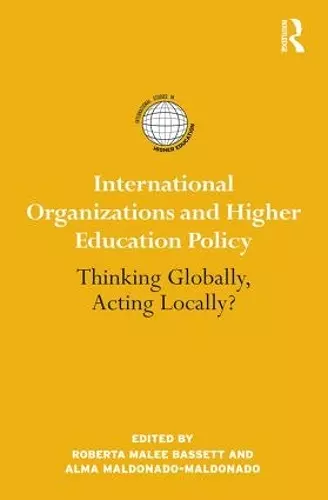 International Organizations and Higher Education Policy cover