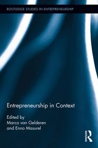Entrepreneurship in Context cover