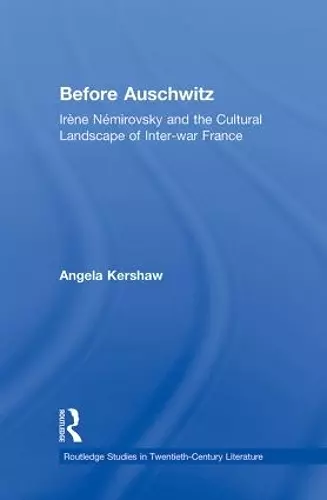 Before Auschwitz cover