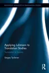Applying Luhmann to Translation Studies cover