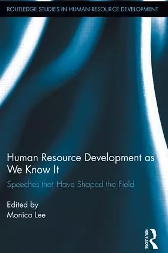 Human Resource Development as We Know It cover