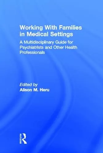 Working With Families in Medical Settings cover