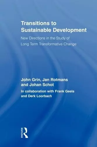 Transitions to Sustainable Development cover