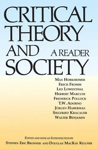 Critical Theory and Society cover