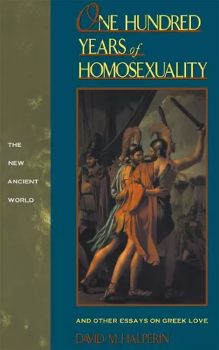 One Hundred Years of Homosexuality cover
