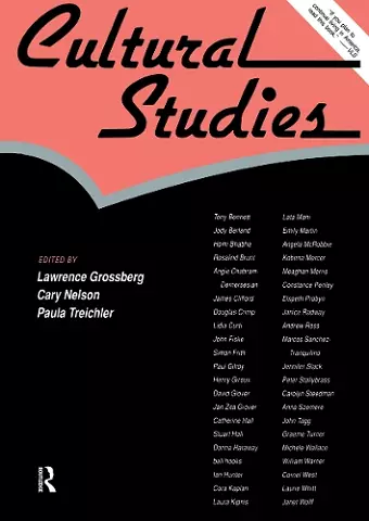 Cultural Studies cover