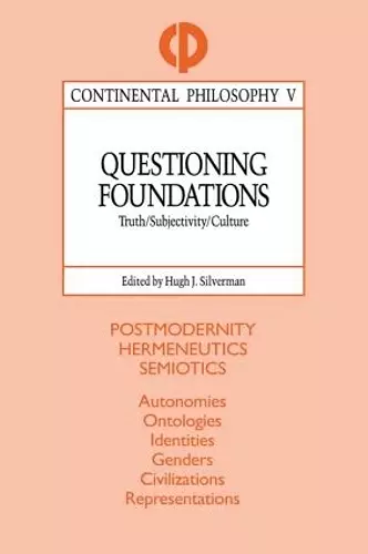 Questioning Foundations cover