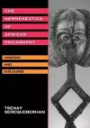 The Hermeneutics of African Philosophy cover