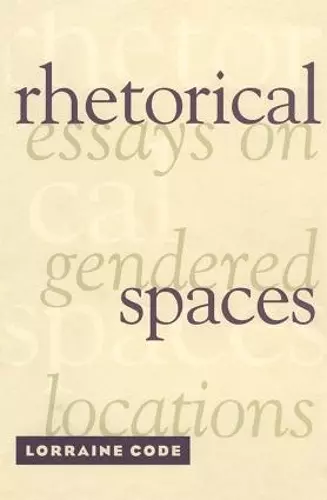 Rhetorical Spaces cover