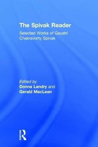 The Spivak Reader cover