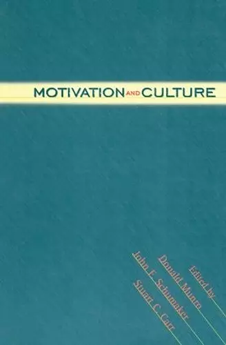 Motivation and Culture cover