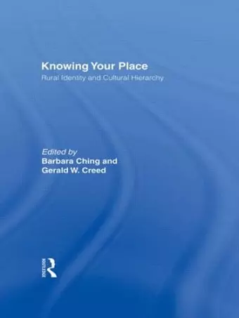 Knowing Your Place cover