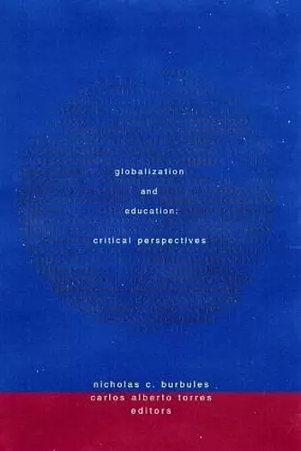 Globalization and Education cover