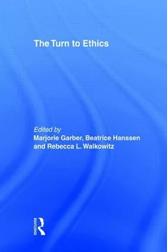 The Turn to Ethics cover