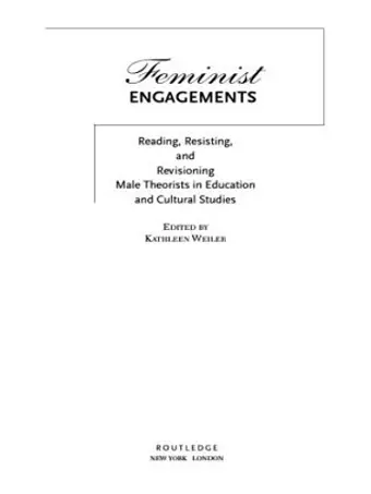 Feminist Engagements cover