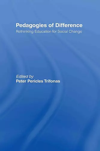 Pedagogies of Difference cover