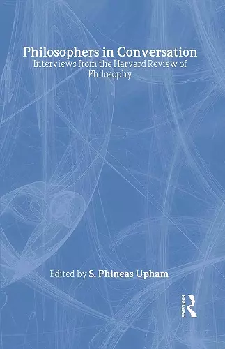 Philosophers in Conversation cover