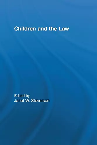 Children and the Law cover