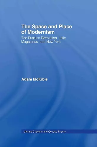 The Space and Place of Modernism cover