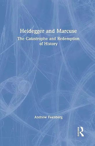 Heidegger and Marcuse cover