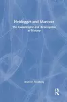 Heidegger and Marcuse cover