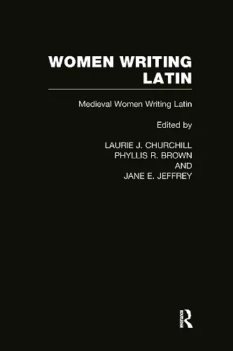 Women Writing Latin cover