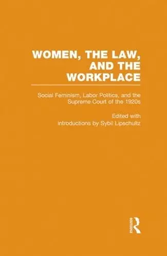 Social Feminism, Labor Politics, and the Supreme Court of the 1920s cover