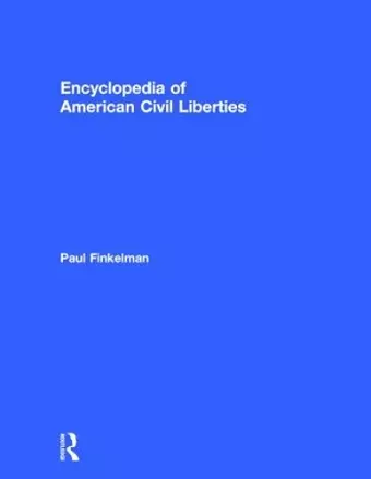 Encyclopedia of American Civil Liberties cover