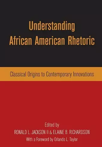Understanding African American Rhetoric cover