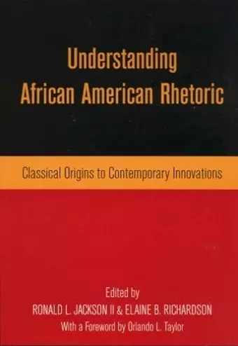 Understanding African American Rhetoric cover