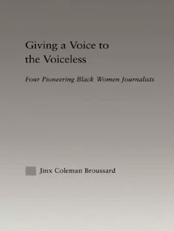 Giving a Voice to the Voiceless cover