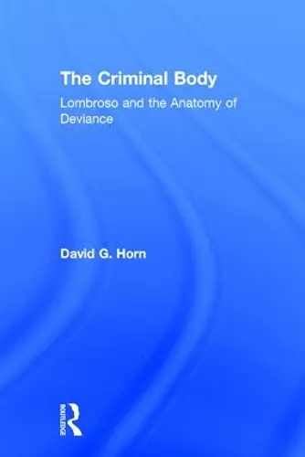 The Criminal Body cover