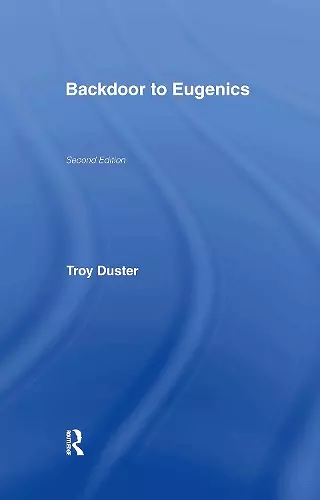 Backdoor to Eugenics cover