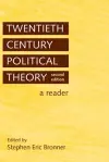 Twentieth Century Political Theory cover