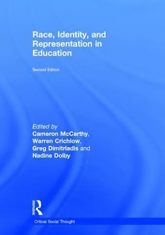 Race, Identity, and Representation in Education cover